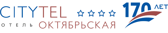 Логотип гостиницы Октябрьская